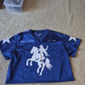 Cowboy Carter Blue Women's Jersey